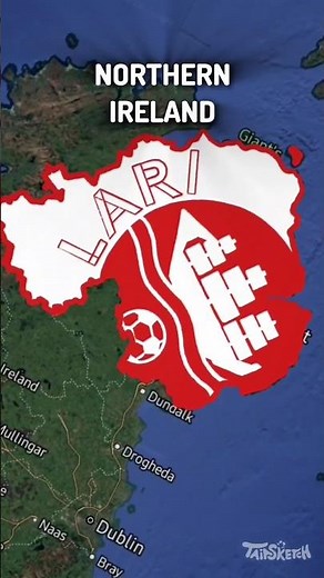 🔥 Larne × Northern Ireland 2026 Champions! ❤️ Congrats #northernireland #larne #championsleague