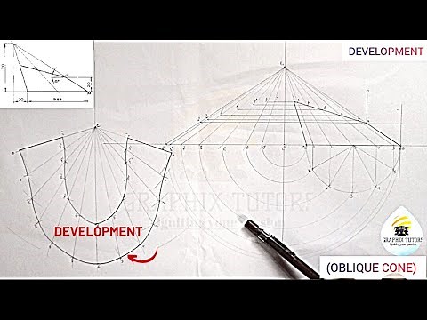 DEVELOPMENT AND PATTERN OF A TRUNCATED OBLIQUE CONE