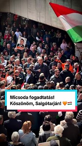 Micsoda fogadtatás! Köszönöm, Salgótarján! 🧡🇭🇺 #orbanviktor #miniszterelnok #fyp