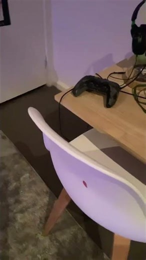 How to sit on a plastic chair