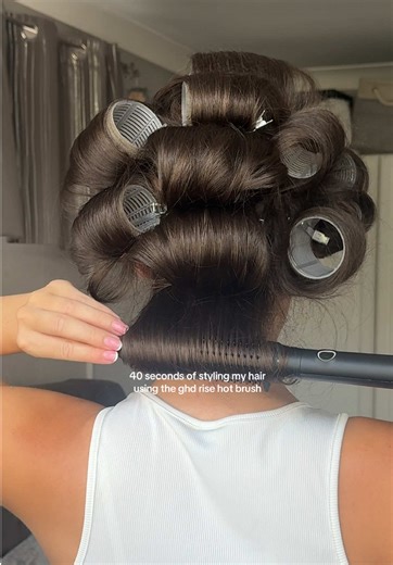 Effortless Curls with GHD Rise Hot Brush Styling