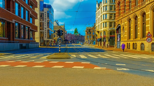 4K Bus Ride in Amsterdam – Exploring Bus & Tram Travel in the Netherlands