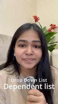 Dependent Dropdown List in Excel | Data Validation Advanced Tutorial