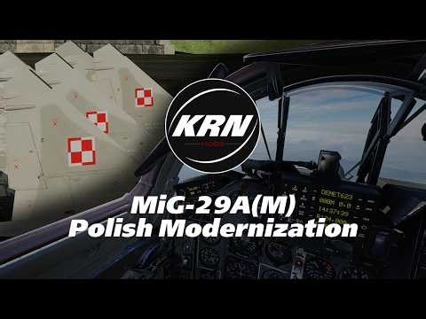 MiG-29A(M) Polish Modernization Mod by KRN || DCS: World