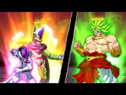 Frieza, Cell vs Broly - [Sprite Animation]