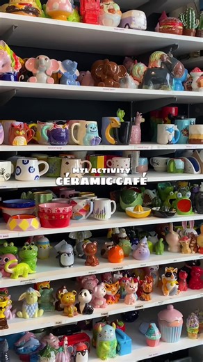 📍Céramic Café, montreal activity #montreal #mtl