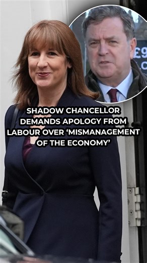 Shadow Chancellor Mel Stride demands an apology from Chancellor Rachel Reeves over the 'mismanagement of the economy'. #Britain #RachelReeves #MelStride #GBNews | GB News