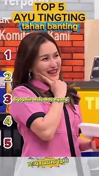 TOP 5 AYU TAHAN BANTING #ayutingting #tahanbanting #laporpaktrans7 #btstrans7 #bts #komedi
