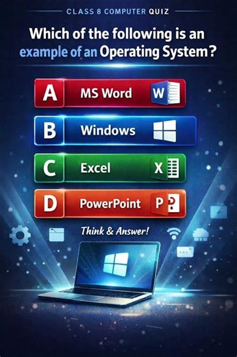 Class 8 Computer Quiz | Identify the Operating System 🤔💻 #shorts