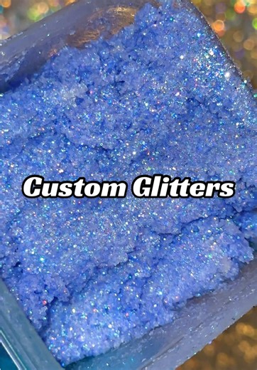 Custom Glitter Creations for Unique Makeup Looks