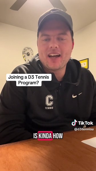 Is it recruitment, or tryouts? Or both? #fyp #d3tennis #collegetennis #college #tennis