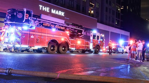 52 people currently unable to return home after apartment fire Tuesday near UT Austin