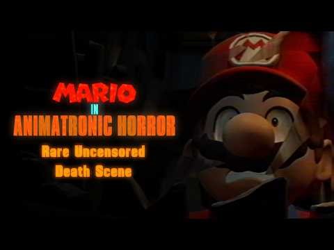 Mario In Animatronic Horror RARE UNCENSORED DEATH SCENE