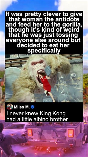 Rampage (2018) - Feeding the Monster Scene