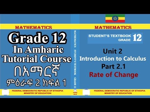 New Curriculum grade 12 mathematics tutorial Unit 2 Part 1/introduction to calculus