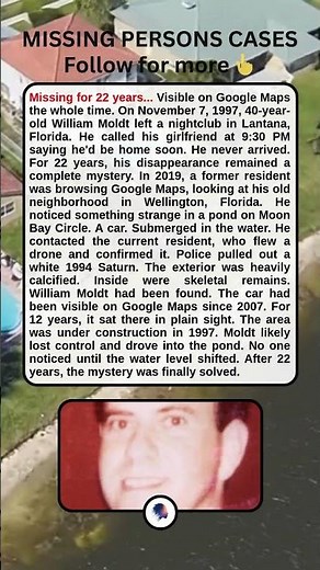 Missing for 22 Years... Visible on Google Maps the Whole Time #youtubeshorts #shorts #ytshorts