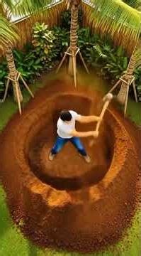 Hidden Underground Wine Cellar Build Beneath a Tropical Garden | Full Time-Lapse Construction