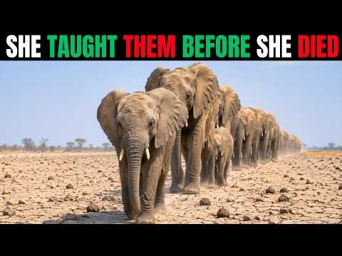 ELEPHANT Matriarch Stood 3 Days for a Calf Who Couldn't Stand, Then Left Her Behind to Die