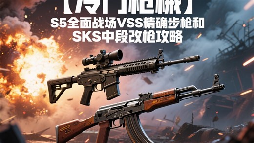 【冷门枪械】S5 全面战场 VSS 精确步枪和 SKS 中段改枪攻略