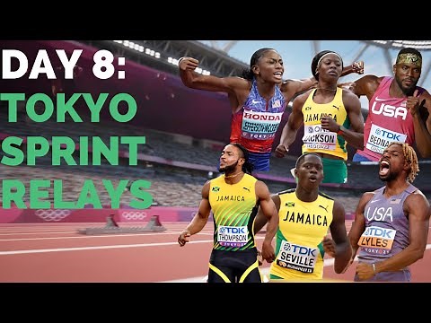 Tokyo 2025 Day 8 WATCHALONG: 4x100m Relays, 800m Final & More Fireworks!
