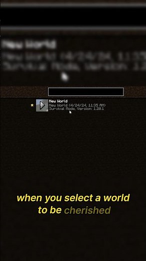 How to lock worlds from being deleted in Minecraft!