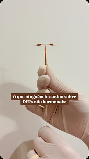Nayara Ribeiro Dutra | DIU de cobre: o que você precisa saber antes de colocar! ⚡️ O DIU não hormonal é um excelente método contraceptivo, mas, como qualquer... | Instagram