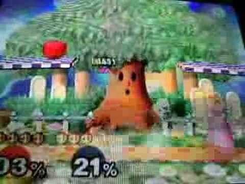 Super Smash Brothers Melee Daisy vs. Peach