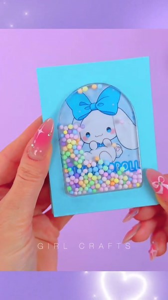 DIY Cinnamoroll Mini Notebook 🩵 The Cutest Tiny Notebook