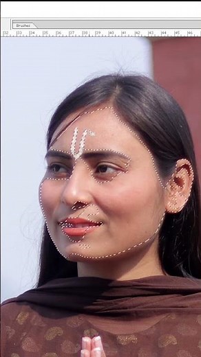 Learn Professional Retouching in Photoshop | Quick & Simple Trick! #shorts s