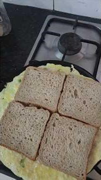 🔥Bread Omblate#Street Food Style#cooking#easy#indian reipes#eggs#food#shortvideo #shorts #shortsfeed