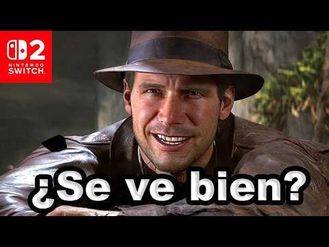 ¡GRAN SALTO GRÁFICO! 😍 Así se ve INDIANA JONES y el Gran Círculo en una Nintendo Switch 2