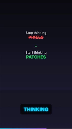 The Trick That Let AI See #ai #transformers #llm #computervision #shorts #aiexplained