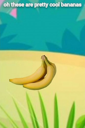 oh these are pretty cool bananas (3Dmemes) #shorts