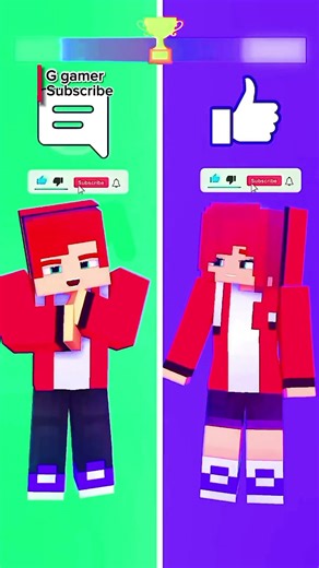 Minecraft Boys vs Girls Singing Challenge 🎤😂 | Hilarious Animation!" #minecraft