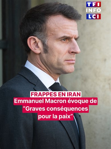 🔴 Le président de la République a réagi aux frappes sur l'Iran à travers un message posté sur le réseau social X.