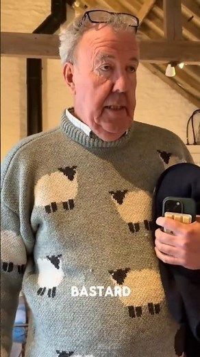 Jeremy Clarksons Christmas Jumper is a Snug Fit #farming #christmas #clarksonsfarm #thegrandtour