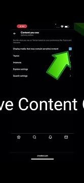 Twitter How to Change Sensitive Content (Turn OFF or ON)