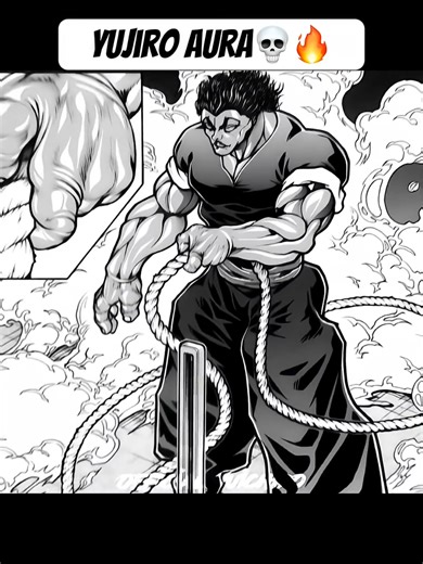 Yujiro Hanma Deflects Harpoon in Epic Baki Moment