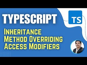 TypeScript for Playwright | Inheritance | Method Overriding | Access Modifiers (Session 15)