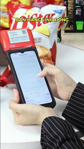 GROCERY STORE: You don't need to set up a bulky computer counter to run a professional business.