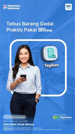 Now you can pay the ransom for pawned items easily using BRImo