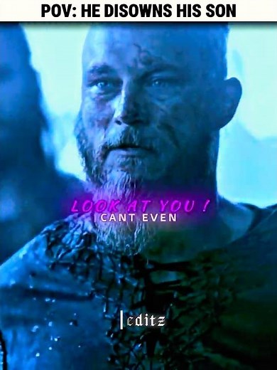 Ragnar Disowns Bjorn 😱 #shorts #vikings