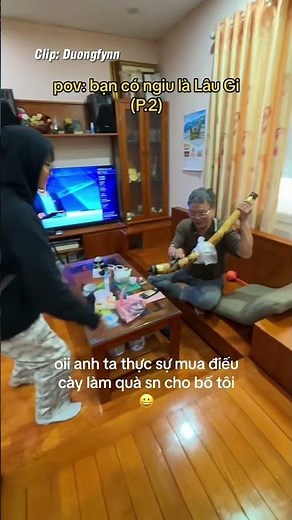 LOW G TẶNG QUÀ SINH NHẬT BỐ VỢ HÀI VL =))