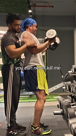 How did I do 50 dumbbell presses till failure ?