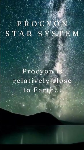 Unveiling Procyon: Journey into the Enigmatic Dual Star System