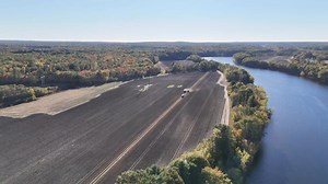 Some of our drone footage from this year's potato harvest! #potatoes #farming #potato #farmers #localfarm #potatofarm | Bell Farms Inc.