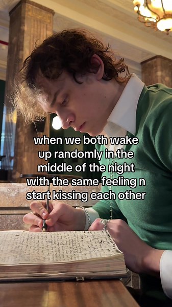 Romantic Night Kisses in NYC's Library Setting