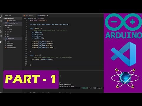BELAJAR ARDUINO #1 - Arduino, Platform IO, Visual Studio Code, LED Berkedip (Blink)
