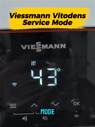 Viessmann Vitodens 100-W Service Mode Tips