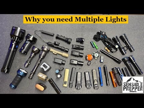 The Right Flashlight for the Job! Why You Need Multiple Lights?